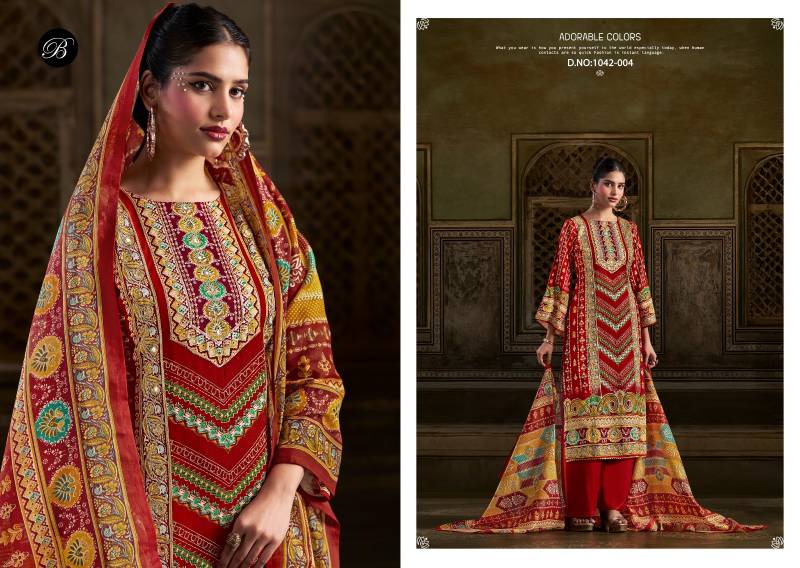 Belliza Musafir Viscose Rayon Printed Wholesale Dress Material Collection - Image 6