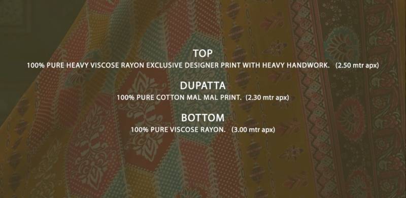 Belliza Musafir Viscose Rayon Printed Wholesale Dress Material Collection - Image 8