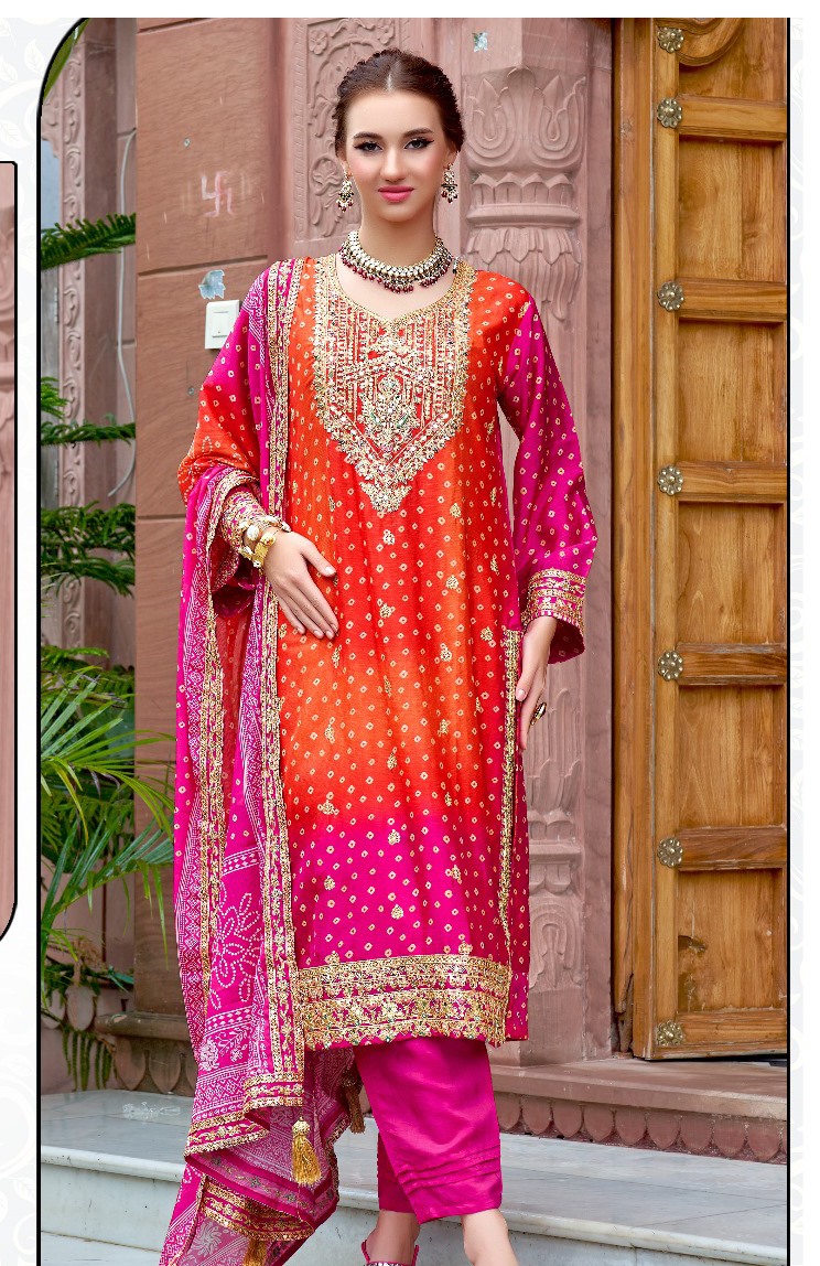 Crafted Needle CN976 Chinon Embroidered Suit – Wholesale