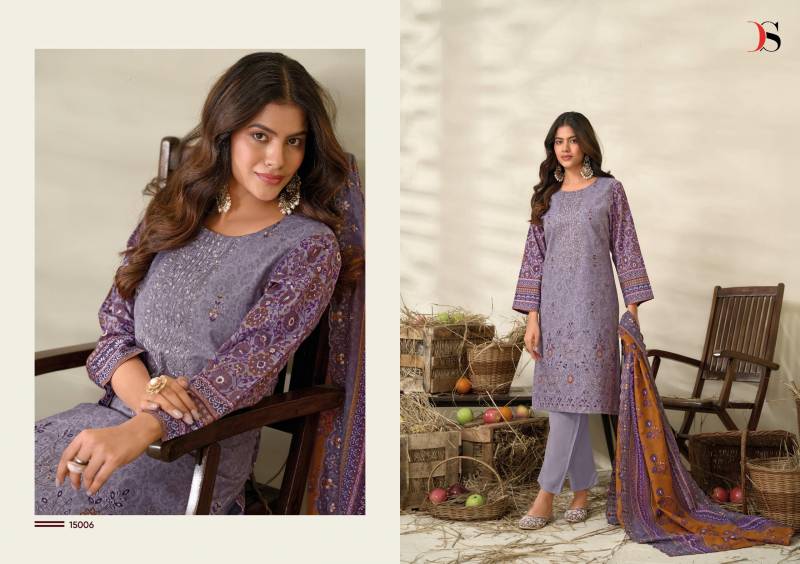Deepsy Bin Saeed 15 Lawn Collection Cotton Wholesale Pakistani Suit Collection - Image 3