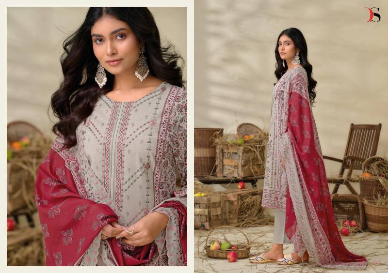 Deepsy Bin Saeed 15 Lawn Collection Cotton Wholesale Pakistani Suit Collection - Image 9