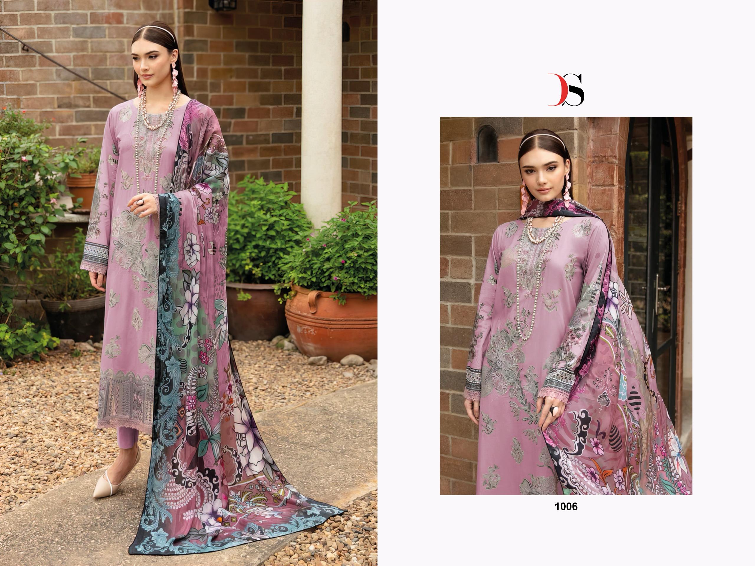 Deepsy Cheveron 14 Chiffon Dupatta Wholesale Pakistani Salwar Suits Collection - Image 7