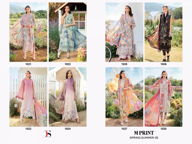 Deepsy M Print Spring Summer 25 Chiffon Dupatta Wholesale Pakistani Salwar Kameez Catalog - Image 10