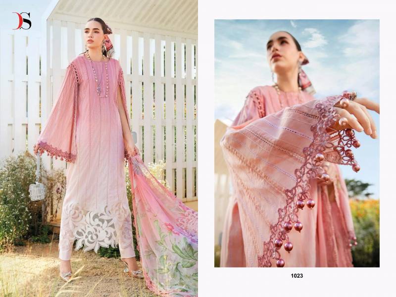 Deepsy M Print Spring Summer 25 Chiffon Dupatta Wholesale Pakistani Salwar Kameez Catalog - Image 7