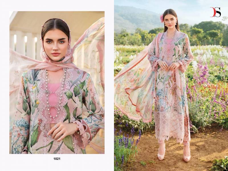 Deepsy M Print Spring Summer 25 Chiffon Dupatta Wholesale Pakistani Salwar Kameez Catalog - Image 8
