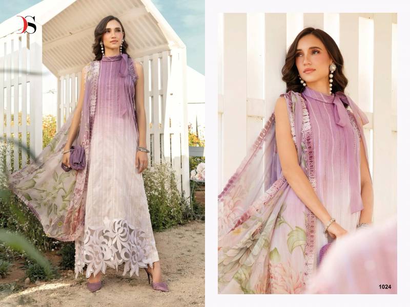 Deepsy M Print Spring Summer 25 Cotton Dupatta Wholesale Pakistani Salwar Kameez Catalog - Image 4