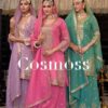 Eba Cosmoss Shimmer Embroidered Wholesale Readymade Salwar Suit Catalog
