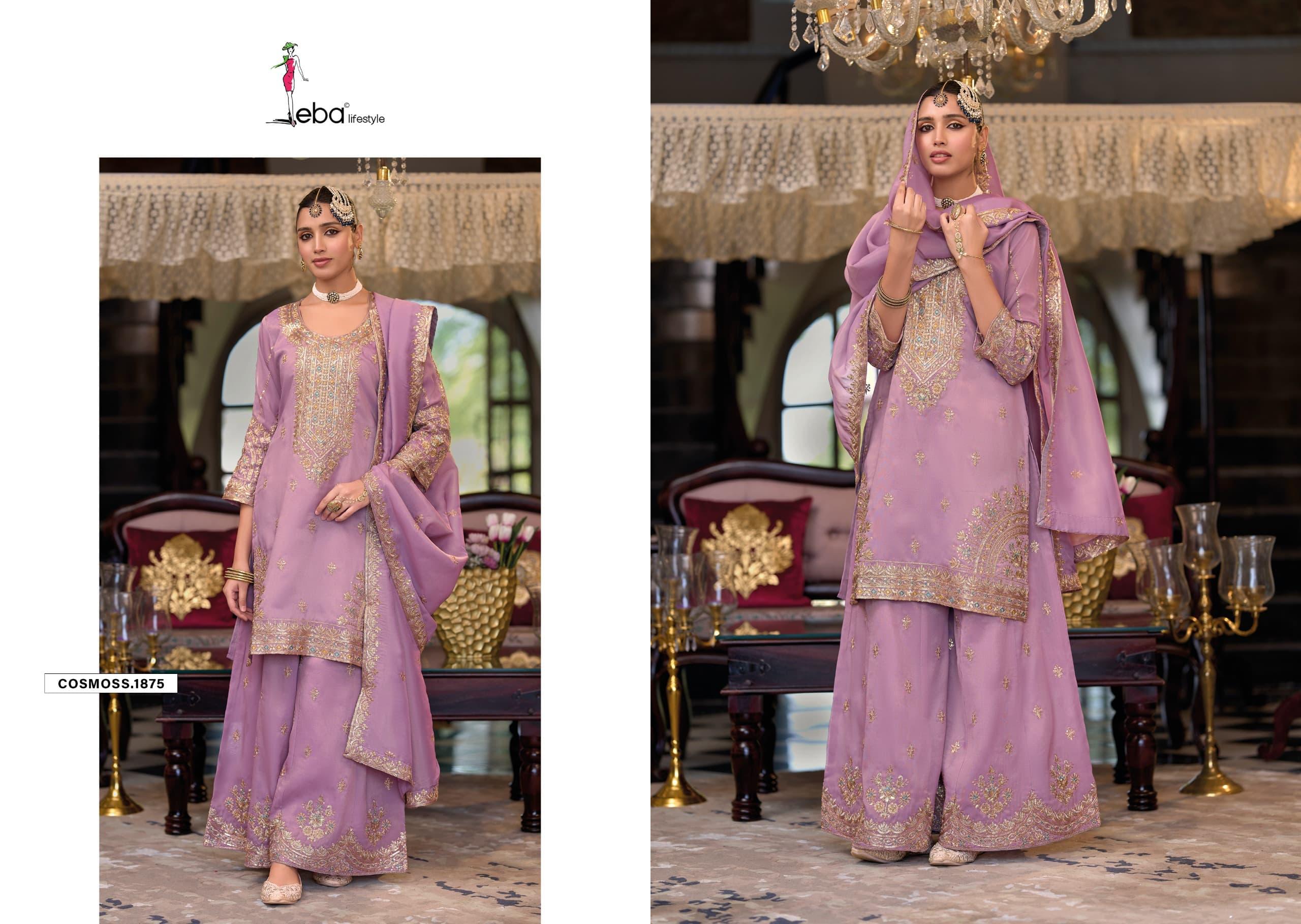 Eba Cosmoss Shimmer Wholesale Readymade Salwar Suit Catalog - Image 2