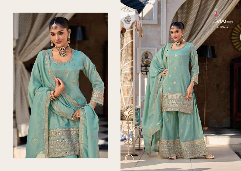 Eba Heeramandi Shimmer Embroidered Wholesale Readymade Salwar Suit Collection - Image 2