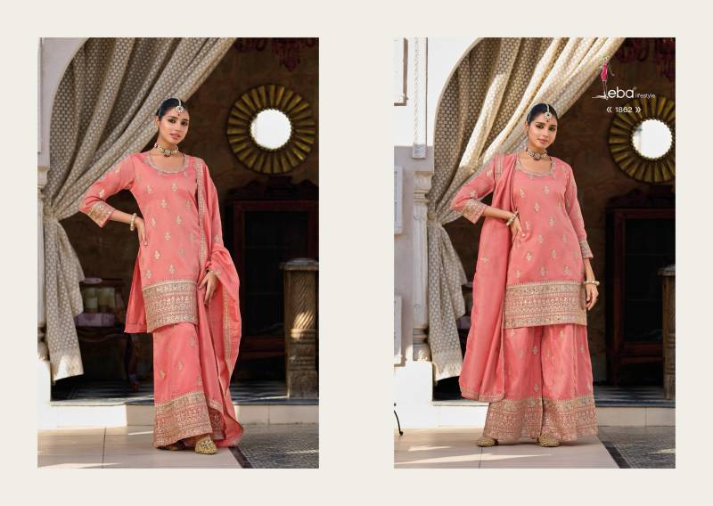 Eba Heeramandi Shimmer Embroidered Wholesale Readymade Salwar Suit Collection - Image 3