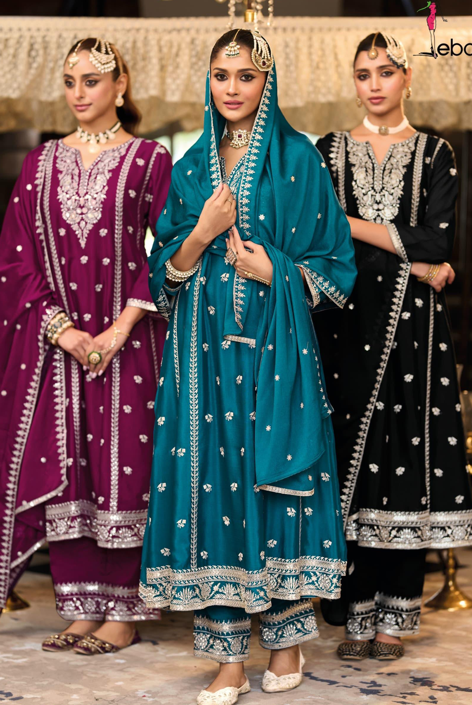 Eba Serena Premium Heavy Chinon Designer Salwar Suit Catalog