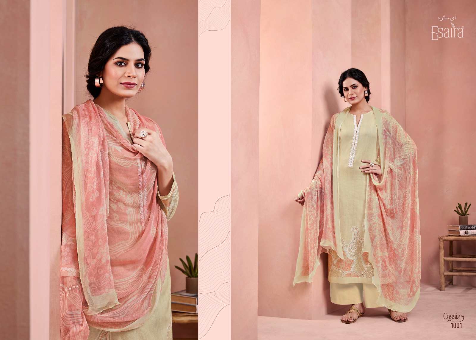 Esaira Cassia Digital Printed Cotton Cambric Wholesale Fancy Salwar Suit Collection - Image 2