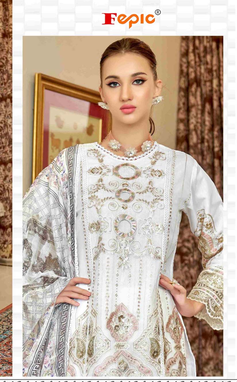 Fepic Cn981 Organza Wholesale Pakistani Readymade Eid Collection