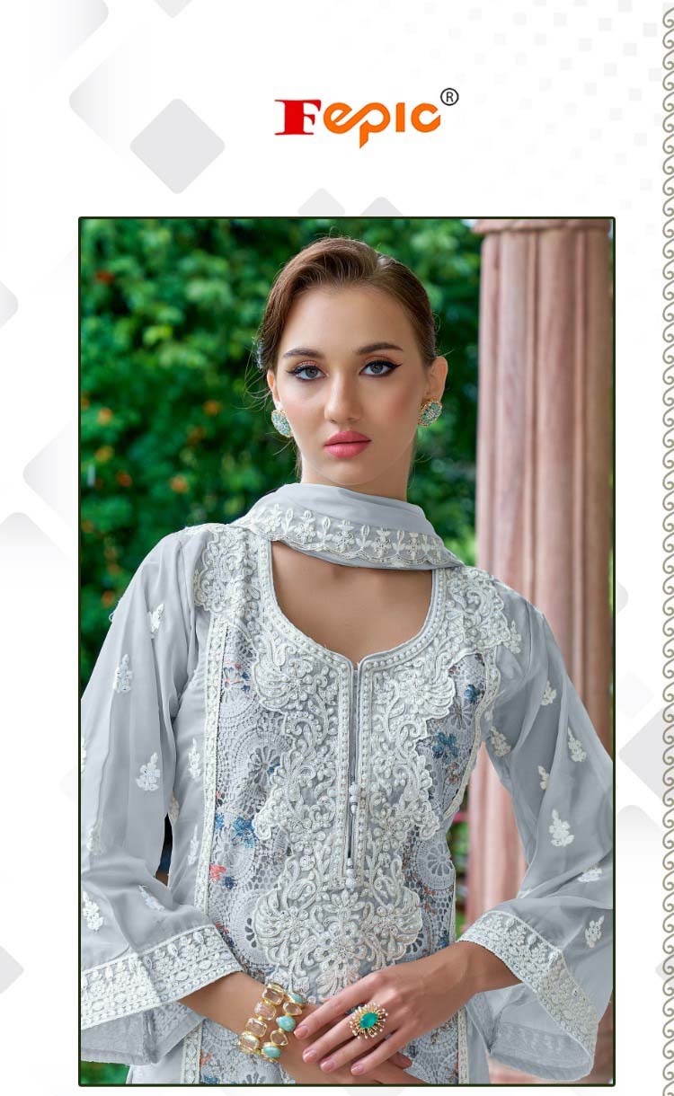 Fepic Cn984 Organza Wholesale Pakistani Readymade Eid Collection