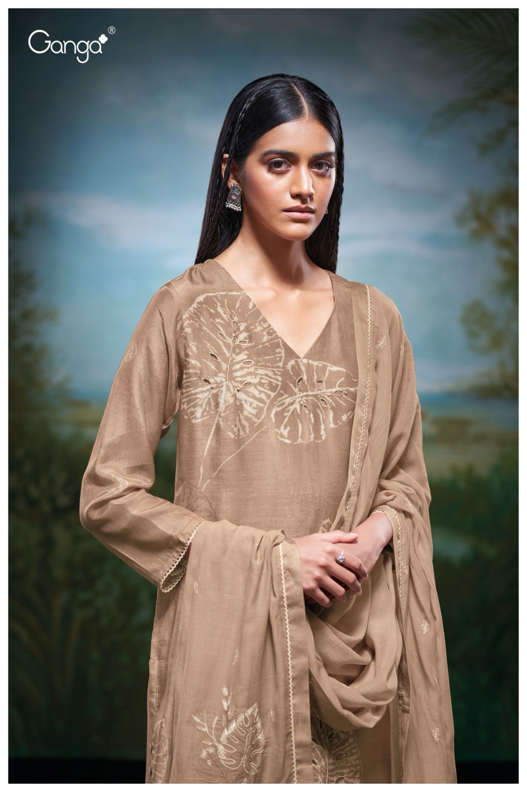 Ganga Jaely 3270 Wholesale Salwar Suit Catalog