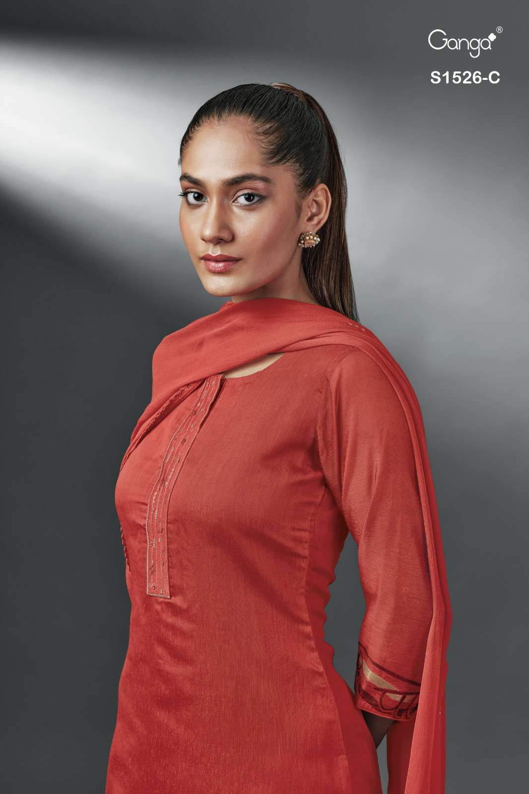 Ganga Neera 1526 Wholesale Suit Catalog