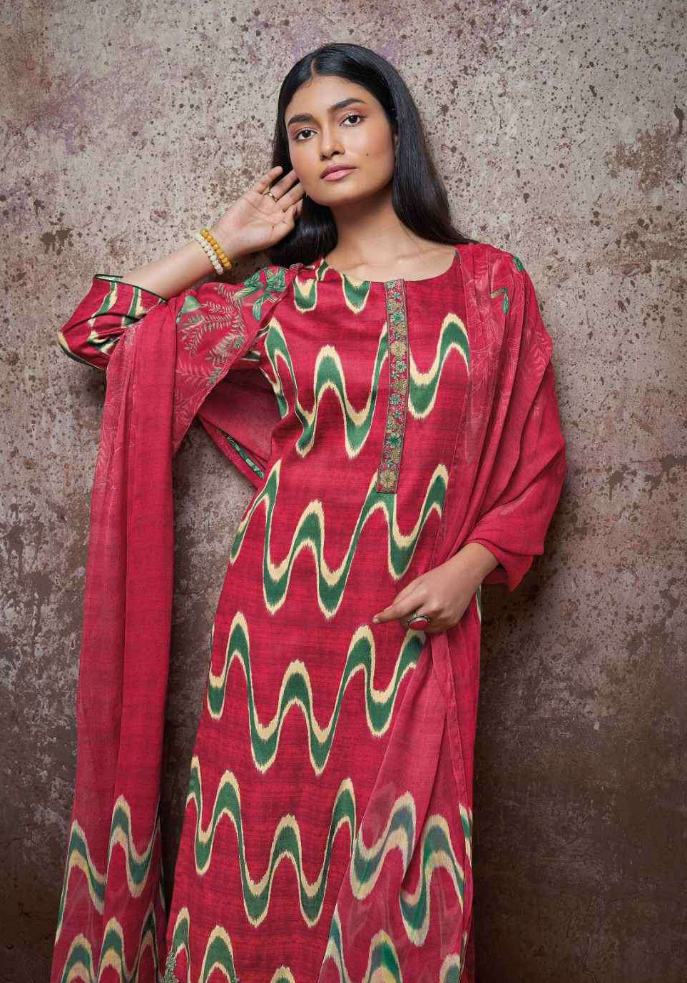 Ganga Sallie 2115 Premium Cotton Silk Wholesale Salwar Suit Catalog