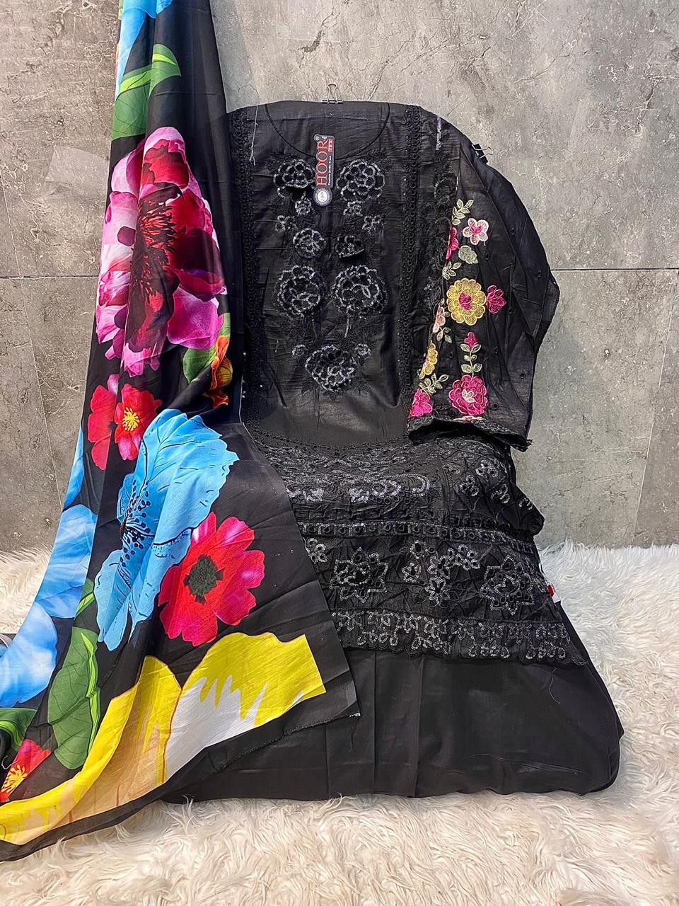 Hoor Tex H-358,A To D Heavy Cotton Wholesale Pakistani Eid Collection - Image 6