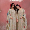 IBIZA Flamingo Pure Organic Silk Suit Set Wholesale.