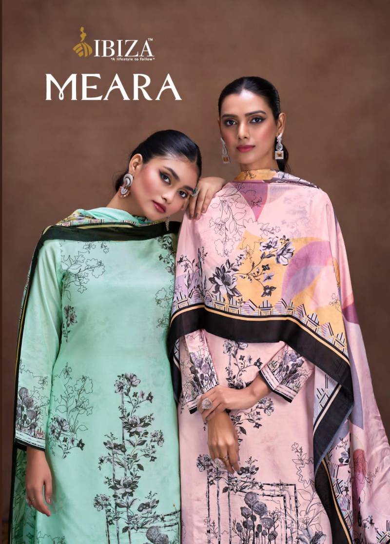 Ibiza Meara Maslin Digital Printed Wholesale Fancy Salwar Kameez Collection