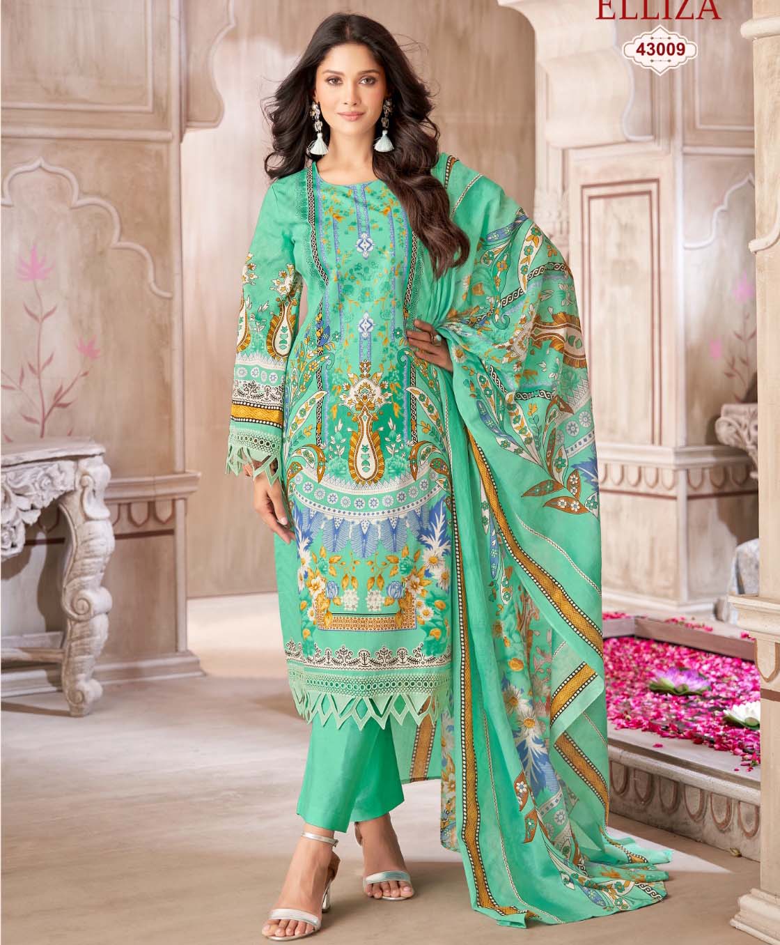 Jash Elliza Vol 43 Cotton Printed Wholesale Dress Material Collection