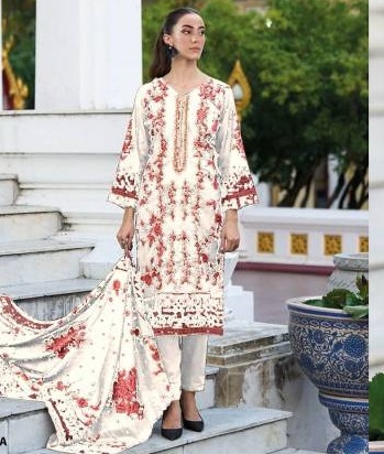 Jihan 3546 To 3547 A Chiffon Dupatta Wholesale Pakistani Salwar Suits Collection