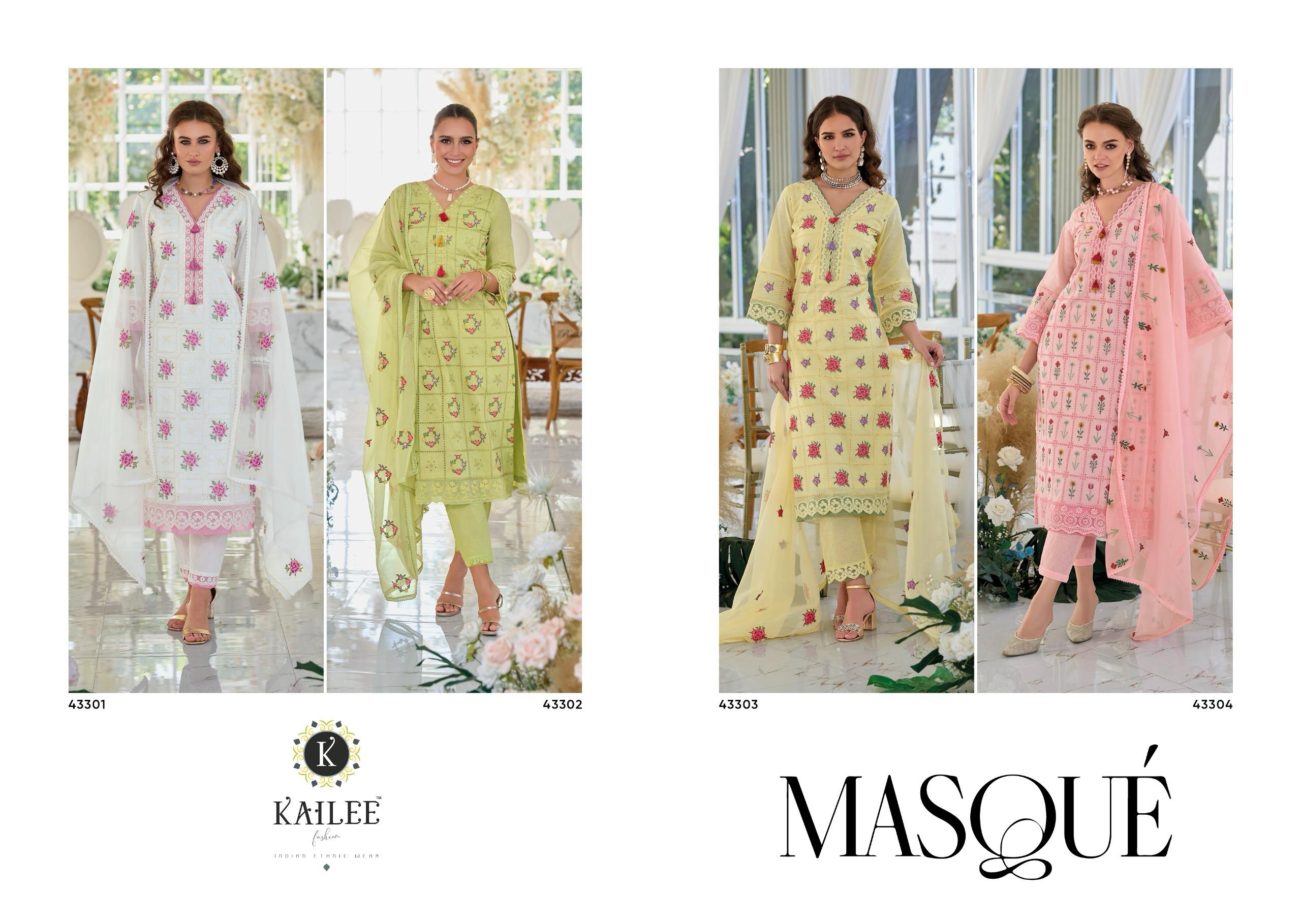 Kailee Fashion Masque Pure Cotton Kurti with Pant Wholesale Catalog - Image 6