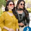 Kaya Kurti Vamika 3 Piece Rayon Straight Kurti Wholesale Catalog