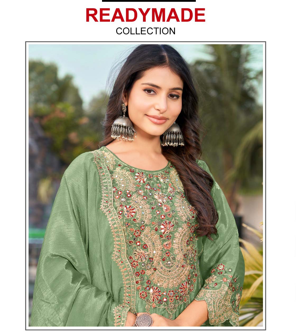 Khas D Num -4414 Chinon Wholesale Pakistani Readymade Suit Collection