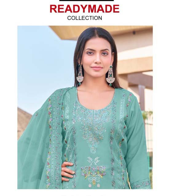 Khas D Num _4434 Tabby Silk Wholesale Pakistani Readymade Salwar Suit Collection