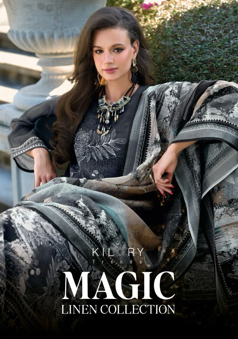 Kilory Magic Linen Digital Printed Wholesale Salwar Kameez Collection