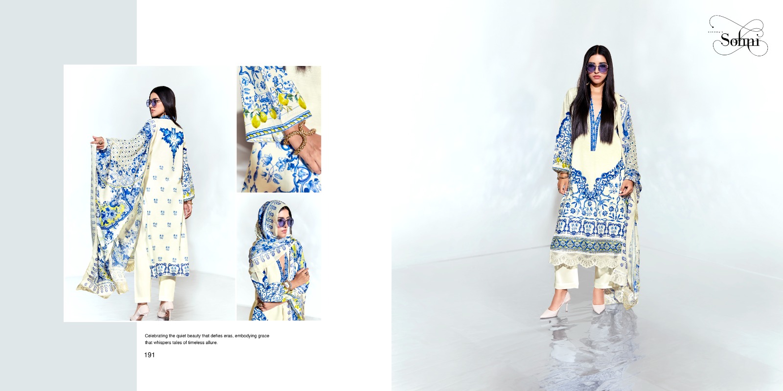 Kimora Heer Sohni Lemon Wholesale Designer Salwar Suits Collection — Wholesale Dress Material, Kimora wholesale from Surat — view 3