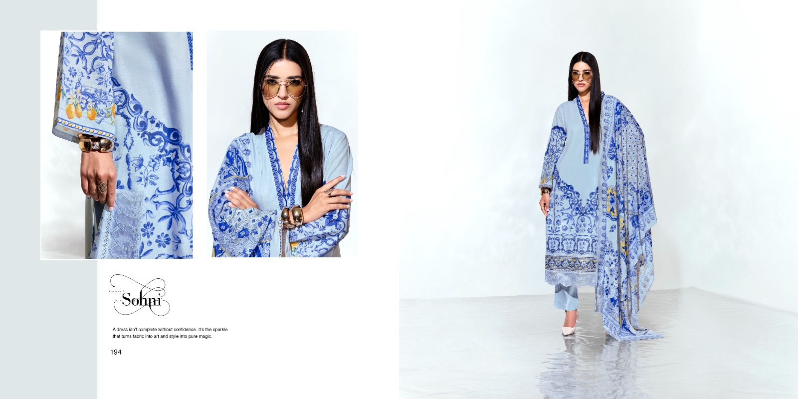 Kimora Heer Sohni Lemon Wholesale Designer Salwar Suits Collection — Wholesale Dress Material, Kimora wholesale from Surat — view 4
