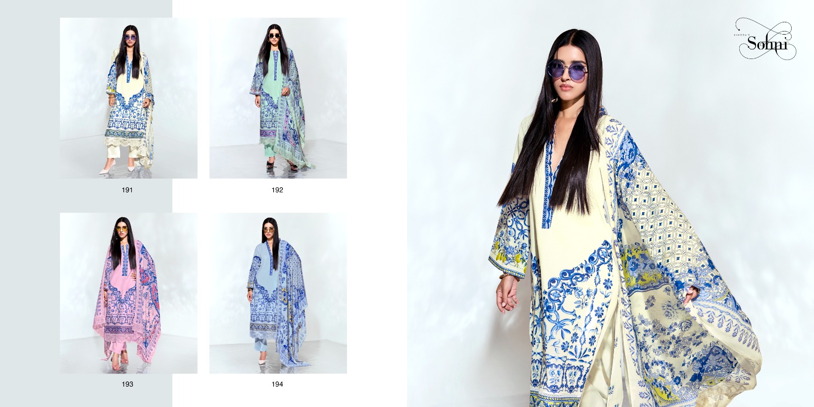 Kimora Heer Sohni Lemon Wholesale Designer Salwar Suits Collection — Wholesale Dress Material, Kimora wholesale from Surat — view 7