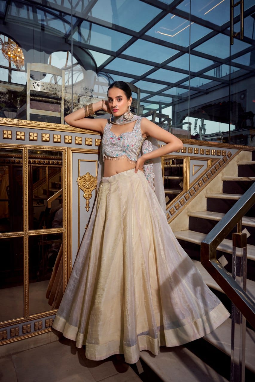 LNB Ayra Gold Crush Elegant Wedding & Partywear Lehenga Collection - Image 2