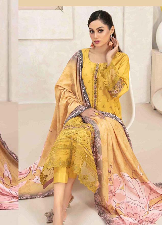 Mehmood Tex M -56 &  57 Pure Cambric Cotton Wholesale Pakistani Suit Collection