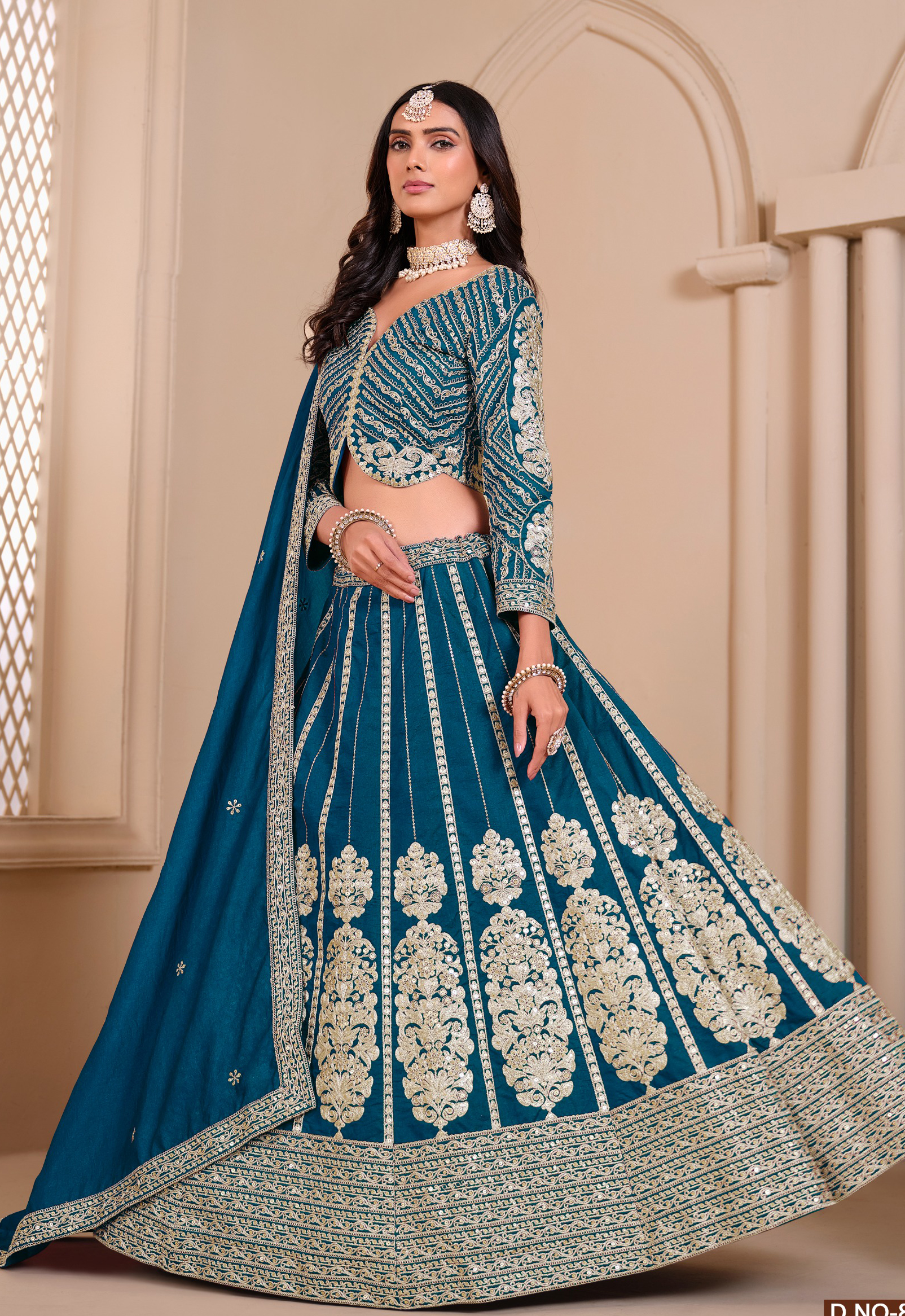 Mehvish Vol 8 Premium Shimmer Art Silk Designer Lehenga Collection
