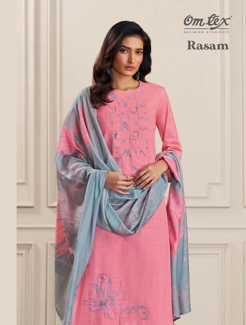Omtex Rasam Premium Lawn Cotton Wholesale Summer Salwar Suit Collection