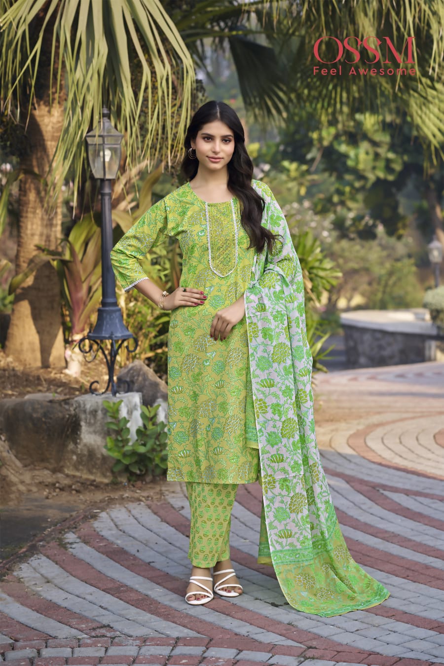 Ossm Millie Pure Cotton Wholesale Readymade Salwar Suit Collection - Image 2