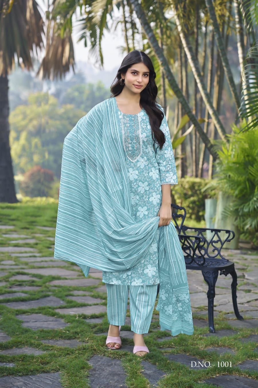 Ossm Millie Pure Cotton Wholesale Readymade Salwar Suit Collection - Image 5