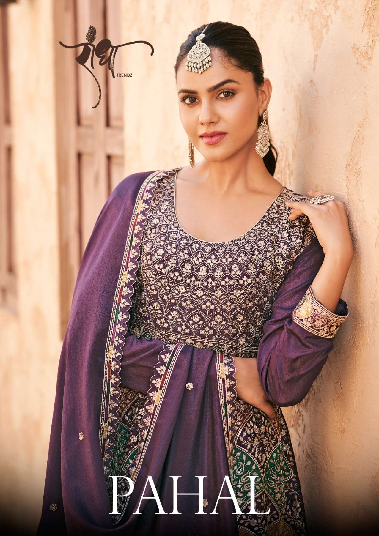 Radha Trendz Pahal Heavy Embroidered Wholesale Party Wear Ladies Suit Collection