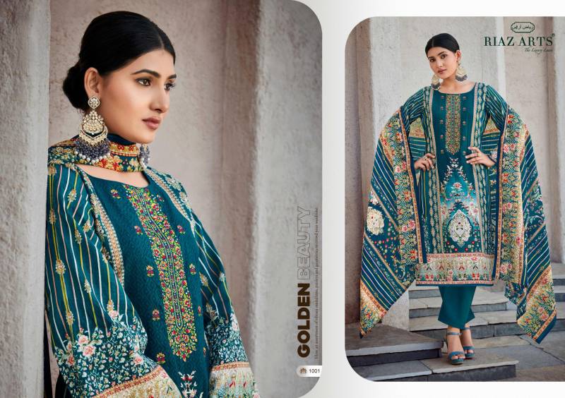 Riaz Arts Mahjabeen Lawn Digital Printed Wholesale Dress Material Collection - Image 2