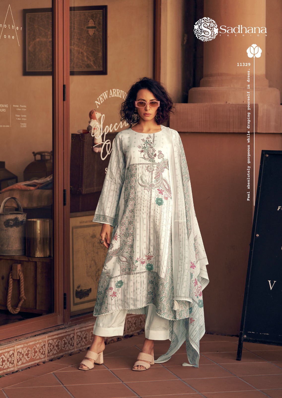 Sadhana Fashion Mahnoor Pure Jaam Cotton Digital Printed Suit Wholesale Collection - Image 4