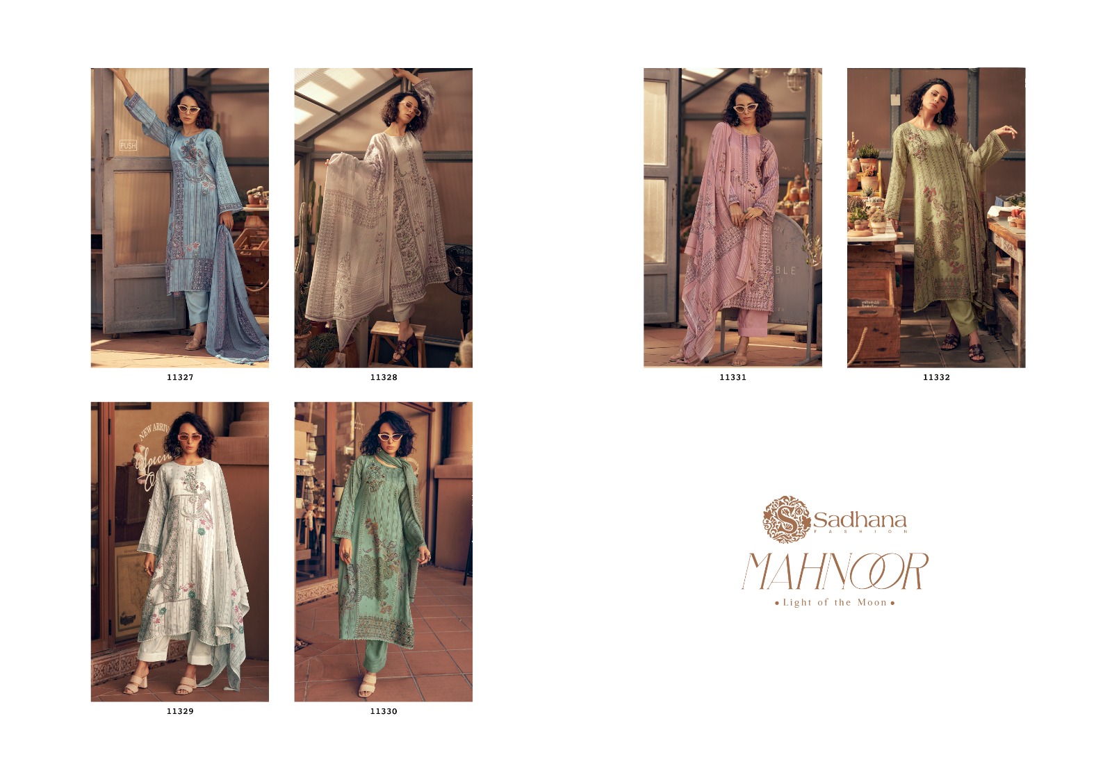 Sadhana Fashion Mahnoor Pure Jaam Cotton Digital Printed Suit Wholesale Collection - Image 8