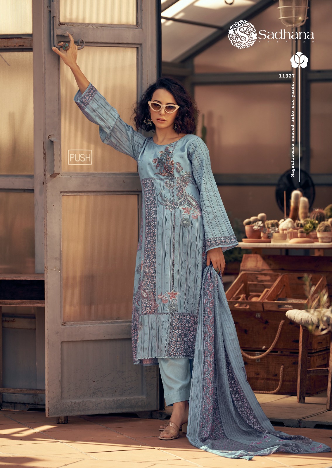 Sadhana Fashion Mahnoor Pure Jaam Cotton Digital Printed Suit Wholesale Collection - Image 3