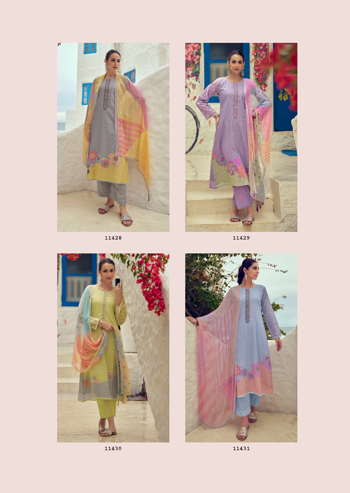 Sadhana Fashion Garden of Eden Designer Lawn Cotton Wholesale Salwar Suit Catalog - Image 8