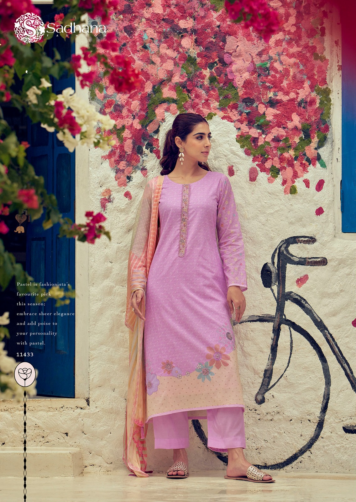 Sadhana Fashion Garden of Eden Designer Lawn Cotton Wholesale Salwar Suit Catalog - Image 2