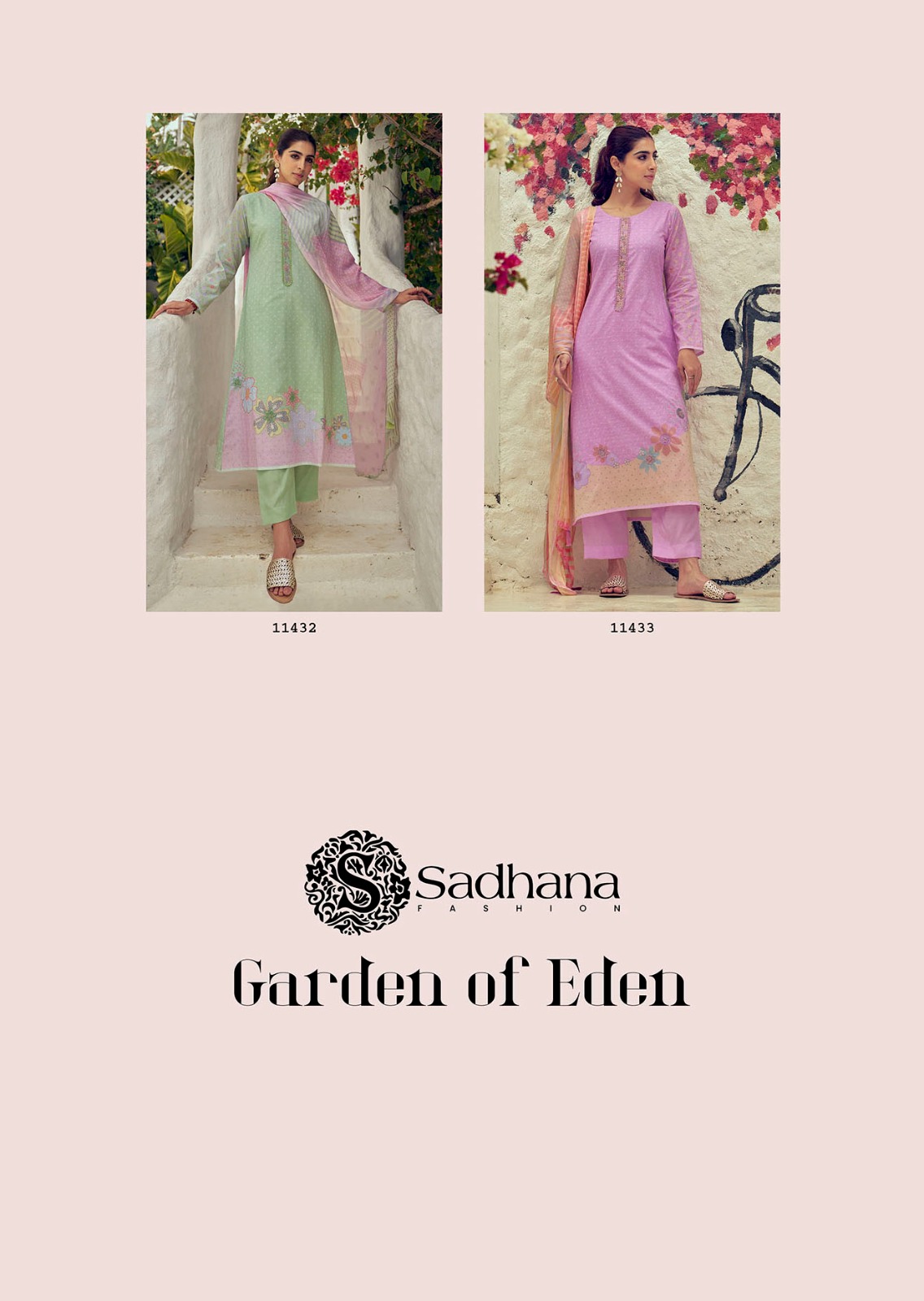 Sadhana Fashion Garden of Eden Designer Lawn Cotton Wholesale Salwar Suit Catalog - Image 9