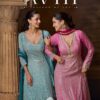 Sayuri Designer Avni Premium Chinon Silk Wholesale Catalog.