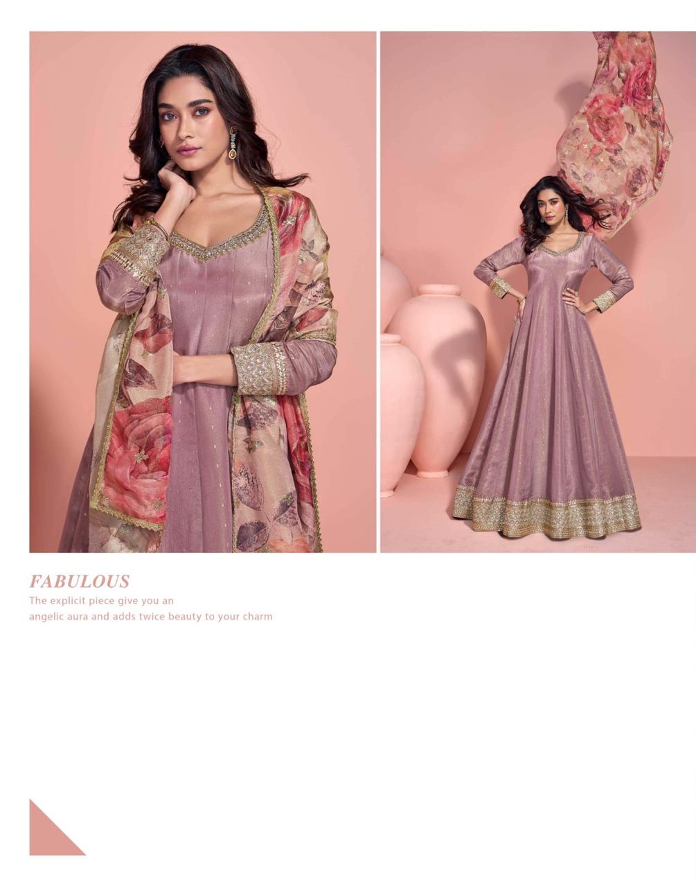 Sayuri Designer Sikha Pure Viscose Silk Salwar Suit Wholesale Collection - Image 2